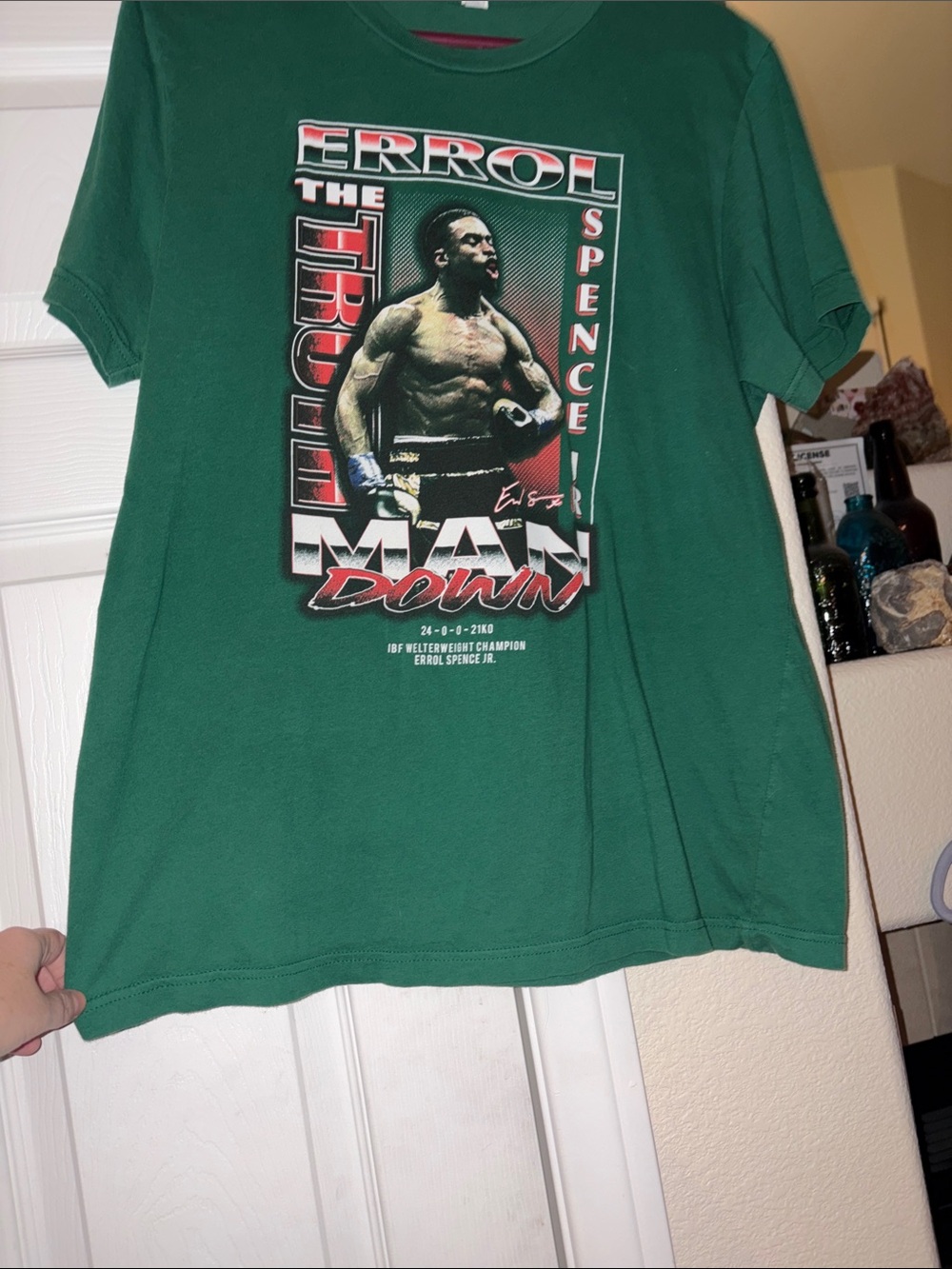 Errol Spence Jr. IBF WELTERWEIGHT CHAMPION Graphic Tee L
